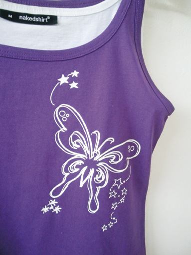 Top mit Schmetterling